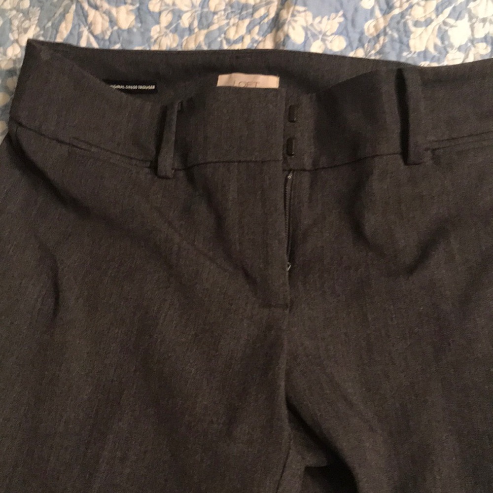 Gray loft dress trouser - never worn